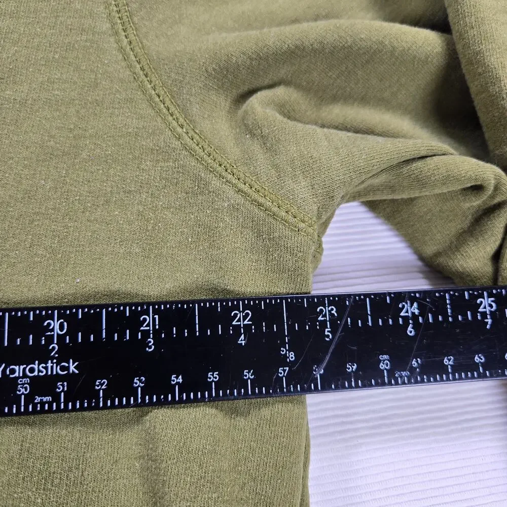 The North Face Heritage Patch Crew Outdoor Green Sweatshirt Men's Size XL